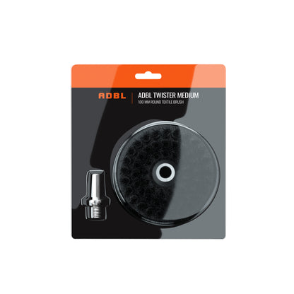 ADBL TWISTER MEDIUM Round Textile Brush