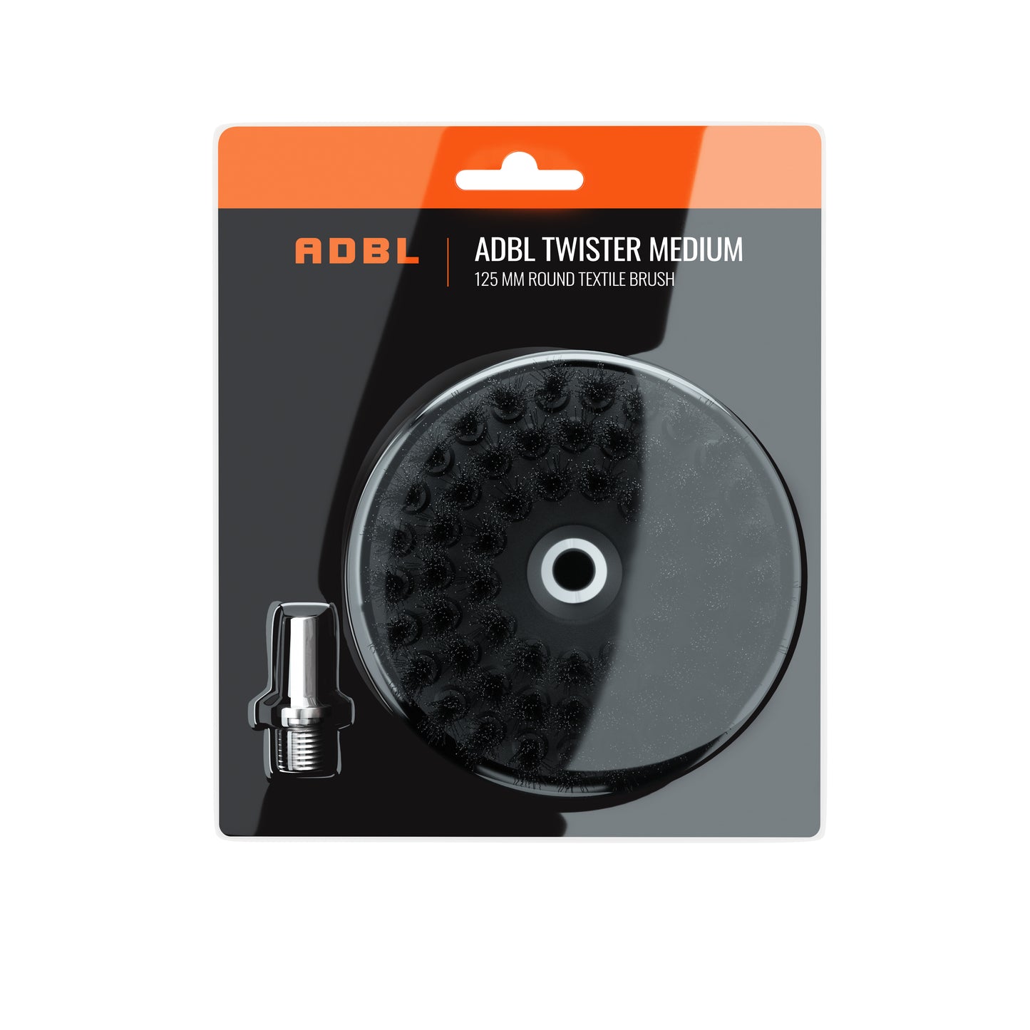 ADBL TWISTER MEDIUM Round Textile Brush