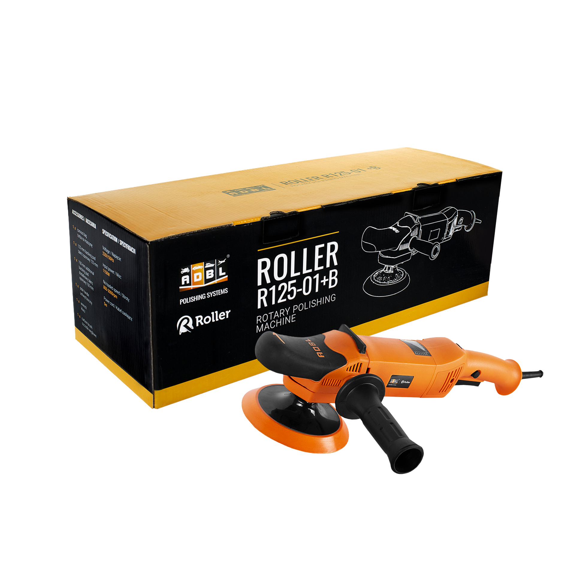 ADBL ROLLER D15125-01 + Bag – professional car care 5