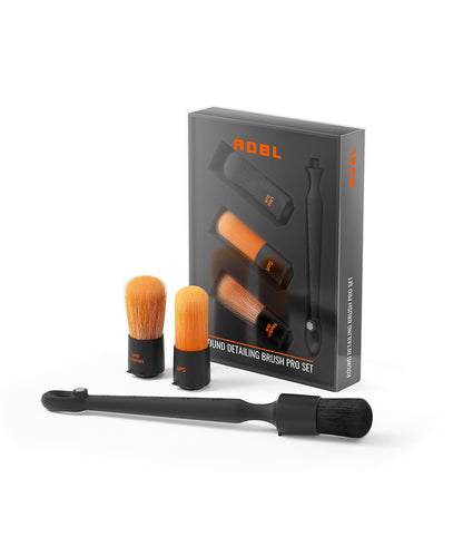 ADBL ROUND DETAILING BRUSH PRO SET – professional car care